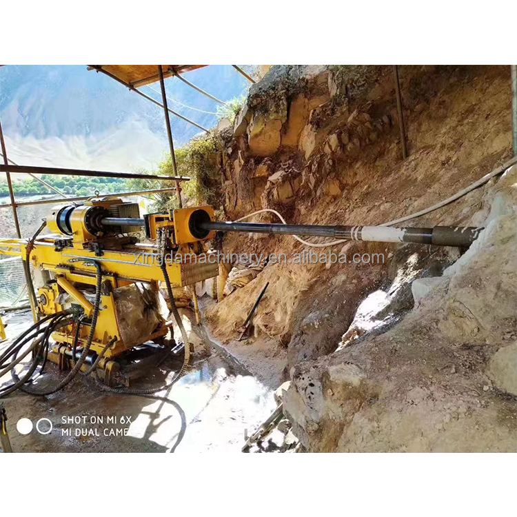 New Products XDKD-4 BQ 500m Full Hydraulic Portable Underground Tunnel Diamond Core Drilling Rig Machine
