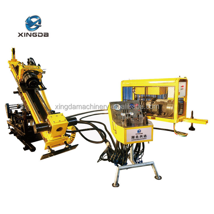 New Products XDKD-4 BQ 500m Full Hydraulic Portable Underground Tunnel Diamond Core Drilling Rig Machine