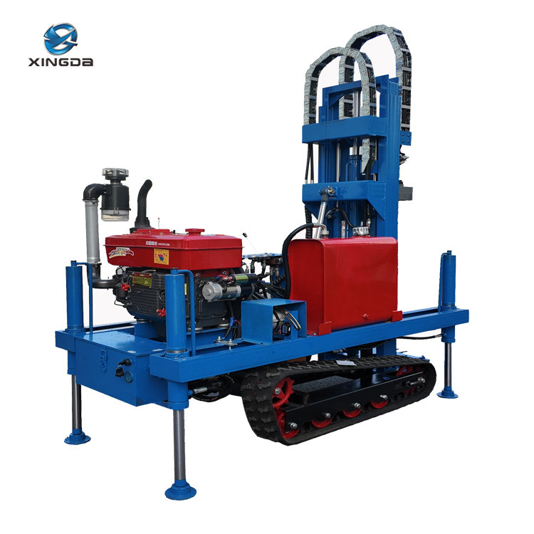 10-50m Hydraulic Crawler DTH Drilling Rig